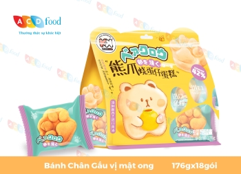 Bánh trứng gấu trúc vị mật ong 176g